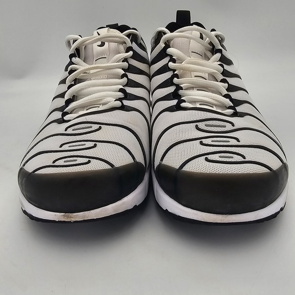 Nike Air Max Plus TN White Black Tuned Air 898015-101 Running shoes Mens size10 - Picture 6 of 10